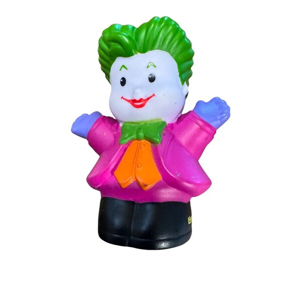 DC Comics Fisher-Price Little People Heroes Villains 6 Pc Batman Superman Joker - Picture 13 of 15